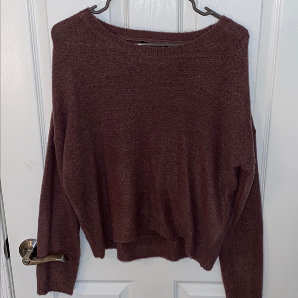 Forever 21 Open Back light sweater